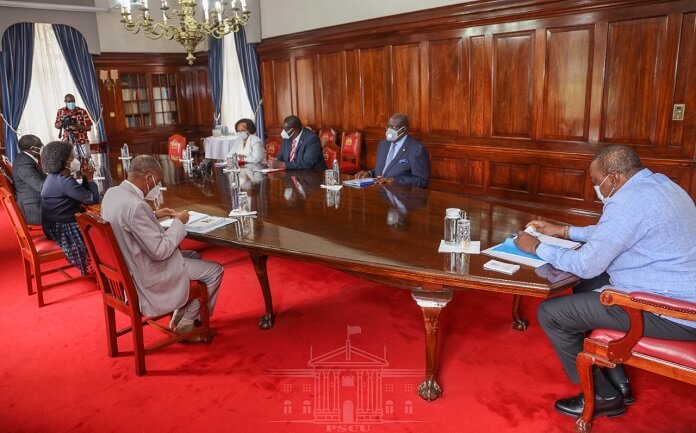 Uhuru receives KCSE 2020