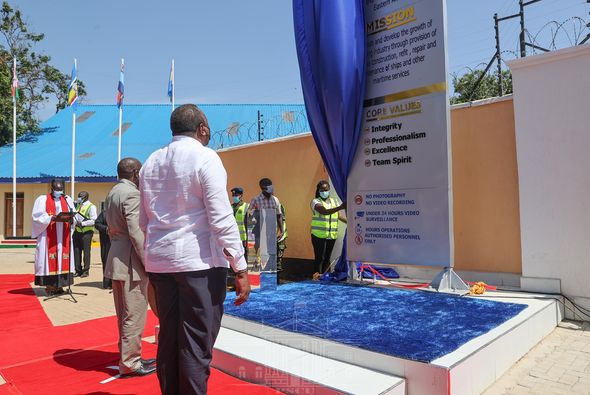 President Uhuru presides over Kenya Shipyards Limited launch