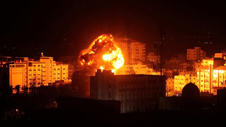 New Israeli air strikes in the Gaza Strip