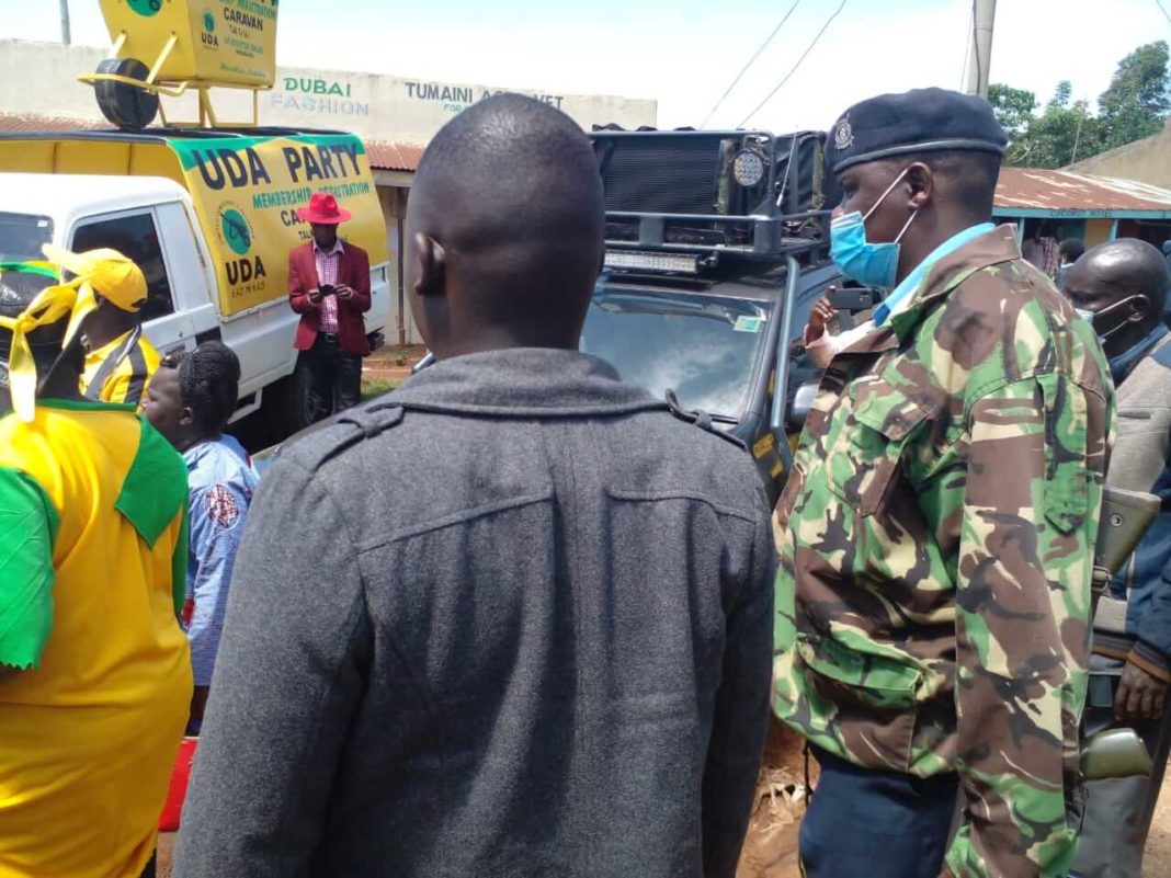 Police Disrupt A Meeting Of UDA Coast Members