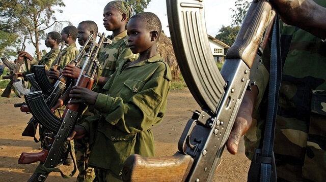 More than 8,500 children used as soldiers in clashes last year