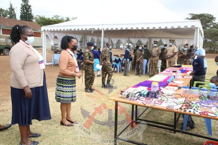 Mwak visit to kahawa garrison primary school and dfmh.