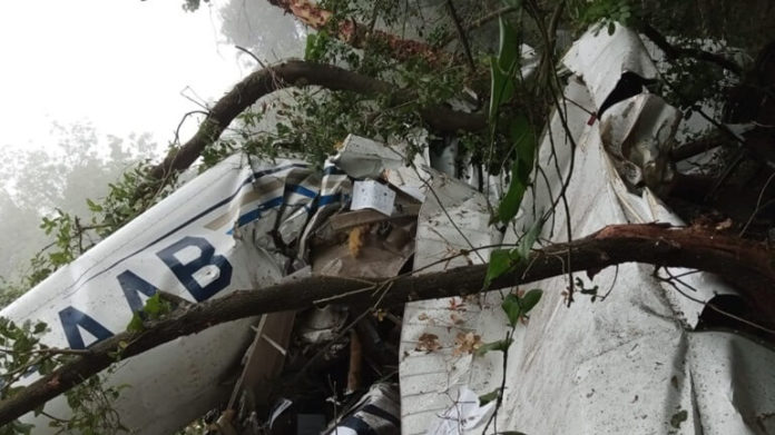 Training plane crashes - Fears for three dead