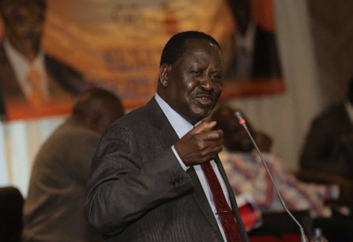 ODM leader Raila Odinga. [Source/Raila Odinga/Twitter]