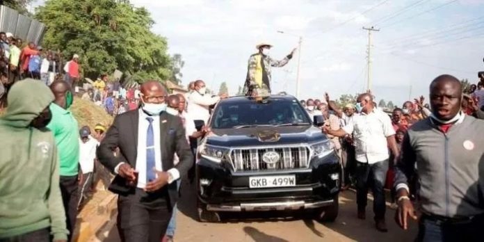 Tensions After Raila Used A Government Vehicle