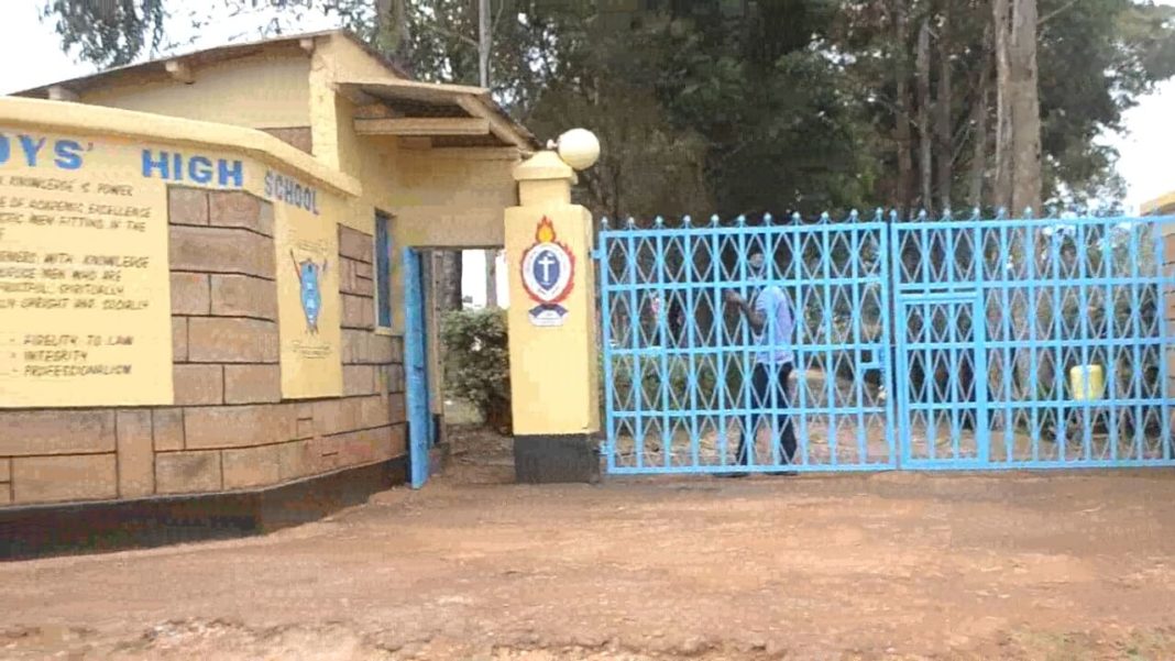 Ngeru High School students strike