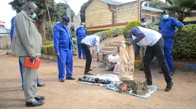 Police nab 42 stones of bhang