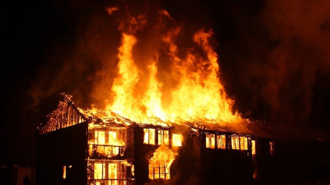 Trans Nzoia school dormitory goes up in flames