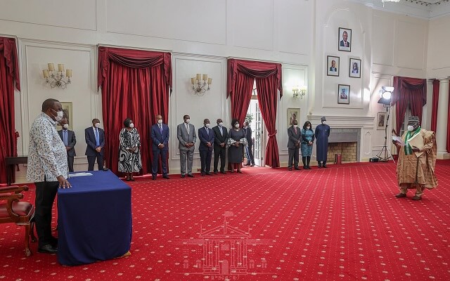 President Kenyatta Receives Credentials From Nine Incoming Envoys