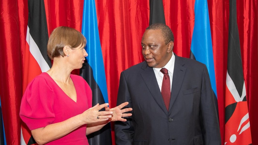 Details Emerge of President Uhuru and President Kaljulaid Meeting