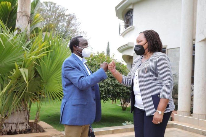 What Kalonzo Musyoka Has Promised Kirinyaga Governor Ann Waiguru Ahead of 2022 Polls