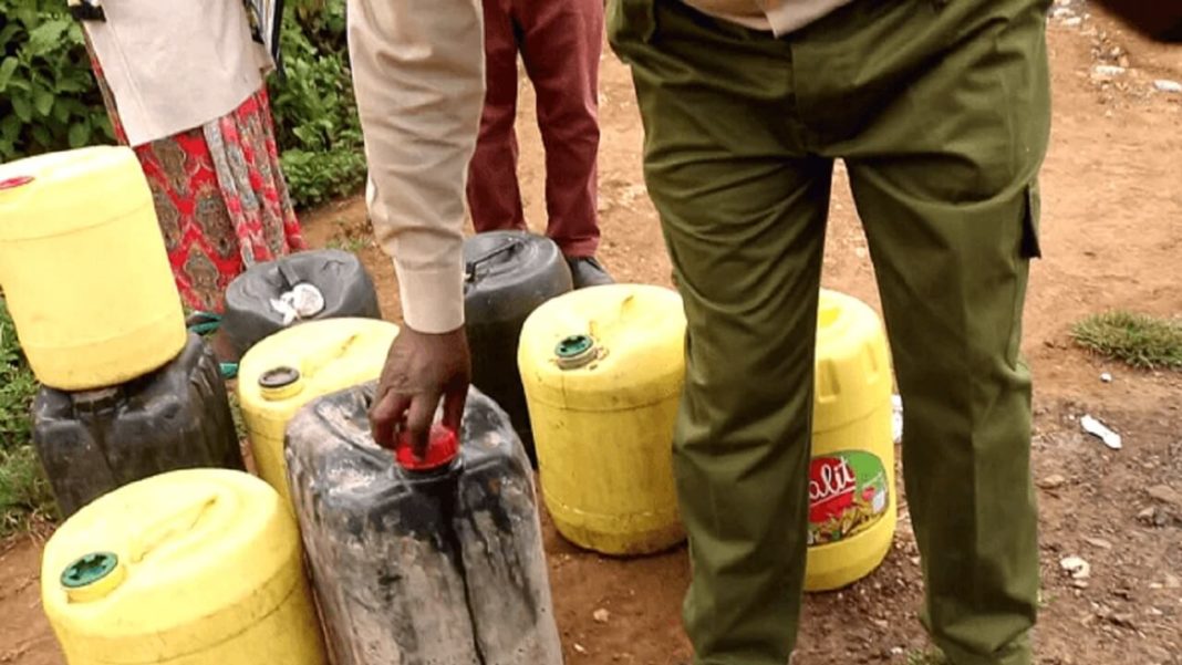 Police seize 25,800 litres diesel, arrest ten suspects