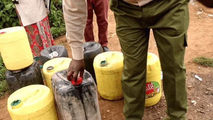 Police seize 25,800 litres diesel, arrest ten suspects