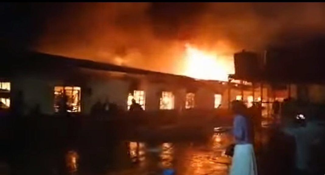 Kimilili boys High school Dorm torched in night fire