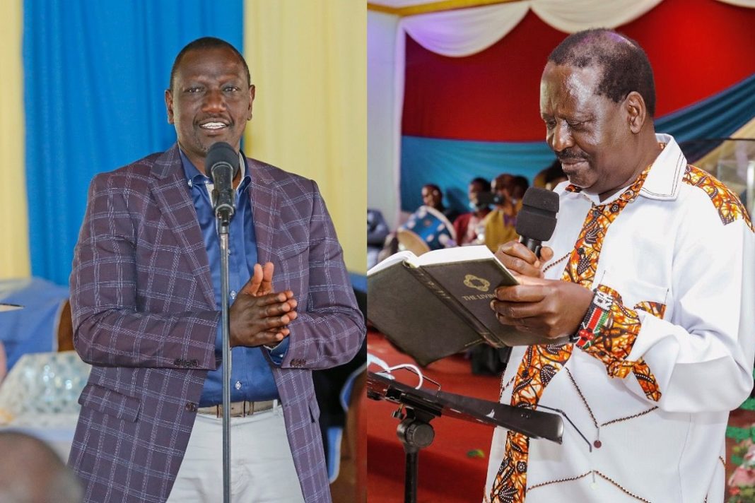 Shame On You! DP Ruto Reveals Powerful Message That Raila Is Trying To Send To Kenyans Indirectly