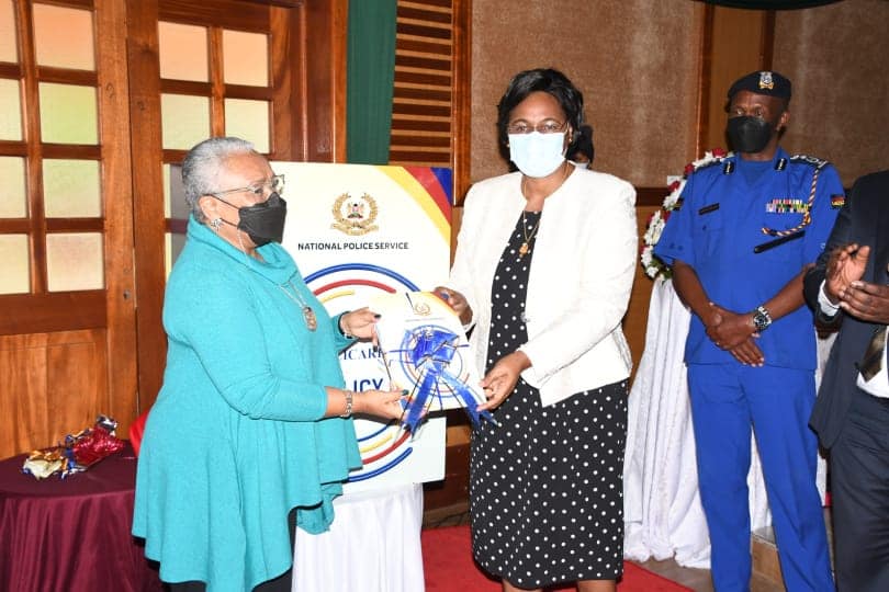 Prof. Kobia Joins First Lady Margaret Kenyatta During POLICARE Policy Launch