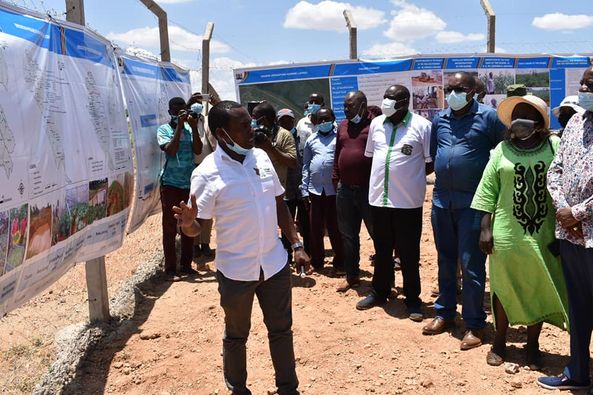 Senate Committee on Agriculture conducted a site visit to Usueni/Wikithuki Irrigation Scheme