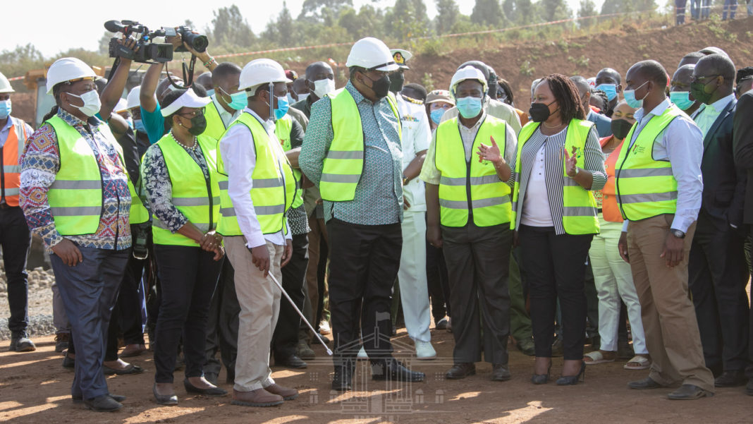 President Kenyatta Tours Multi-billion Irrigation Projects In Kirinyaga County