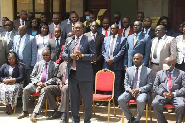 Speaker Muturi urges County Governments to embrace the spirit of working together