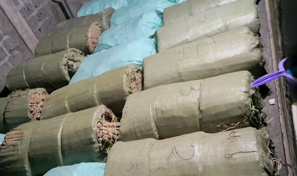 Drug trafficking suspect arrested with 24 bags of bhang