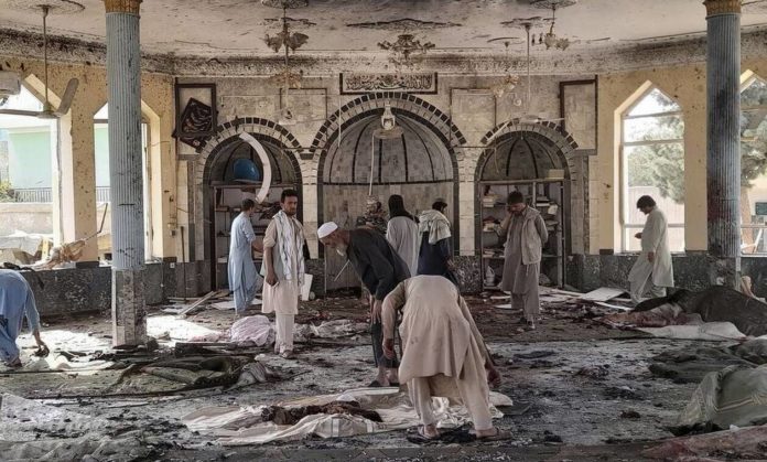 ISIS claims responsibility for Kandahar Shiite mosque bombing