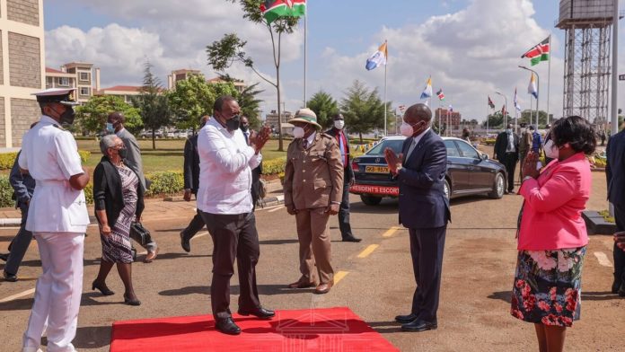 President Uhuru and First Lady Margaret preside over the official opening of Hospitality Centre