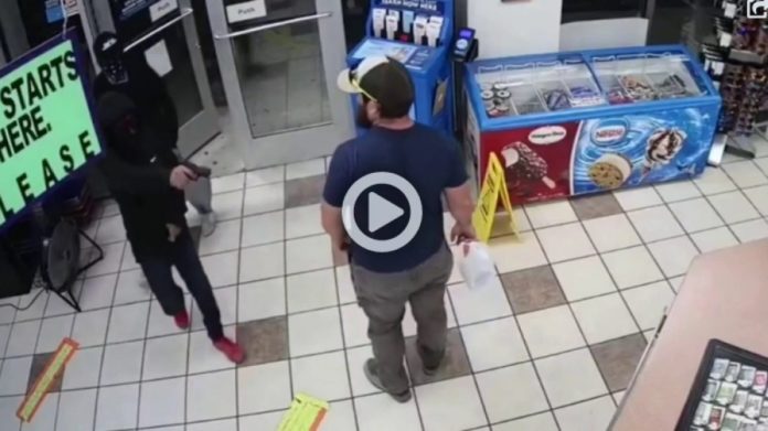 Viral video: Veteran army soldier disarms armed robber with bare hands