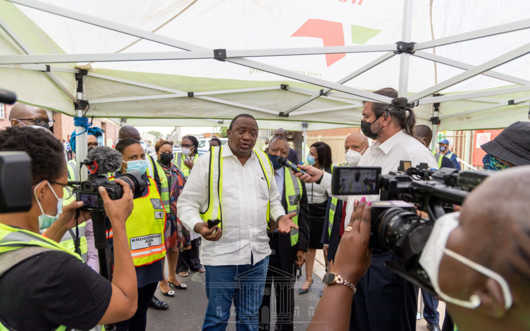 Come Help Us Revamp Our Rail System, President Kenyatta Invites South African Firm