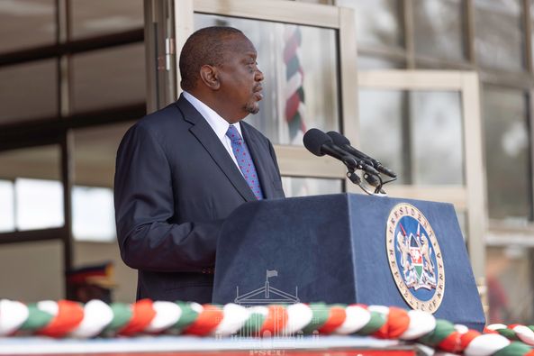 President Kenyatta Commends The Police For Role In Coronavirus Containment