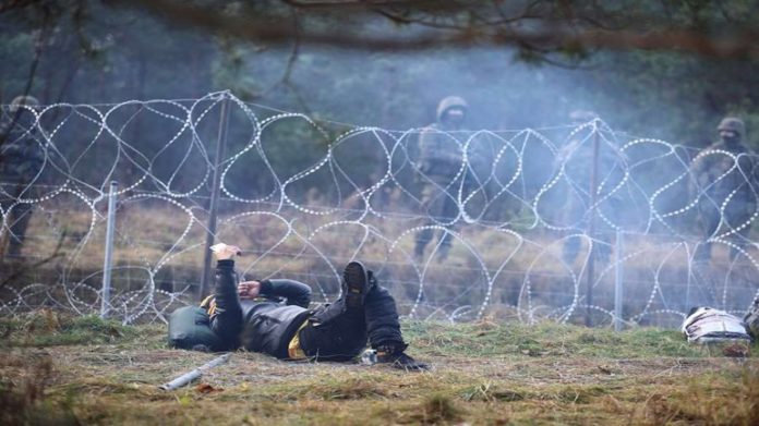 A protester died after tear gas was fired