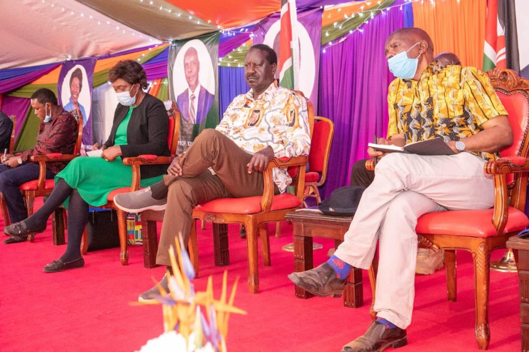 Raila has got people talking after showing his “true colours” with a message