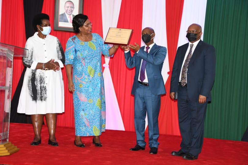 CS Kobia Praises Work of State House staff