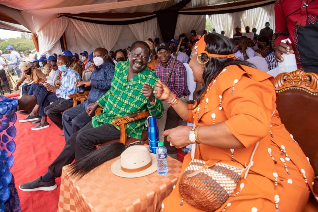 Raila lures Mt. Kenya to increase their chances of taking power in 2022