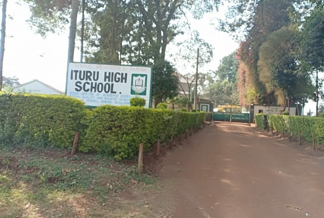 Ituru Boys High School Students go on rampage, destroy property