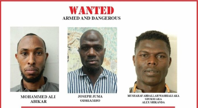 TWO mobile phones and discs found at the scene of the arrest of three dangerous terrorists who escaped from Kamiti prison and traveled more than 200 miles [300 km] undetected, may have revealed their plot to escape. The equipment was found in Kamuluyuni, Kitui County and it is believed that it was the terrorists who threw it away shortly before their arrest by the reserve police. According to the area's reserve police chief, Mr Komu Kilonzi, they received calls that the terrorists used to communicate with their counterparts in Boni forest, Lamu County being broken into and destroyed. 