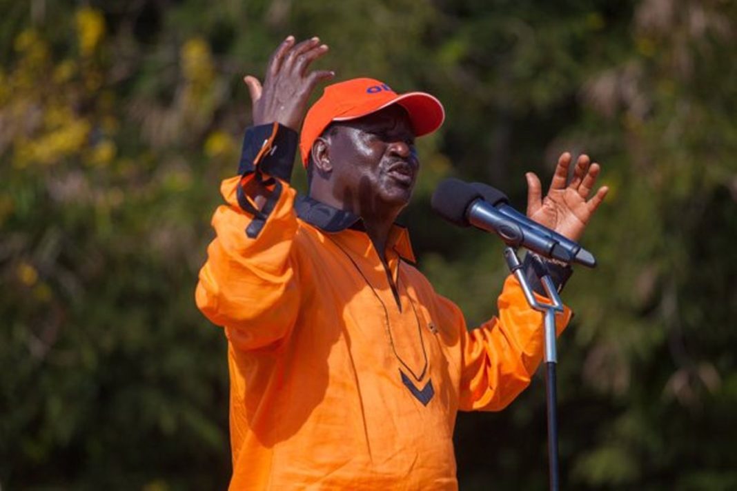 Raila Makes a Huge Request To IEBC Chairman Wafula Chebukati