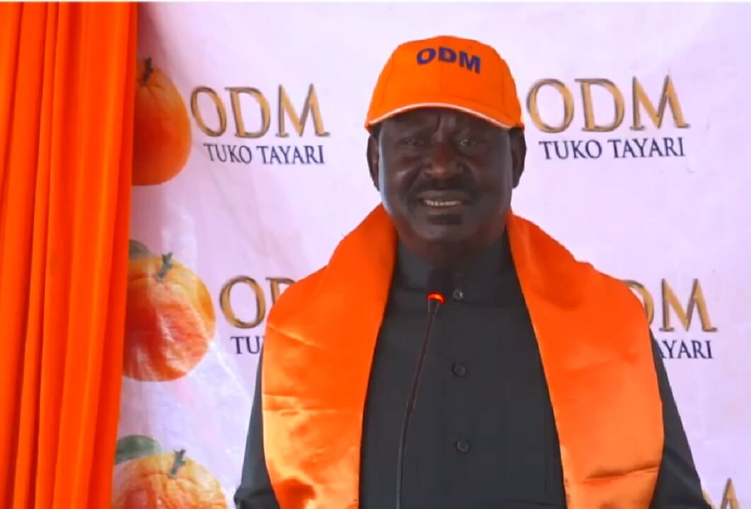 We Are Starting The Revolution To Change Kenya Now - Raila Boldly Declares