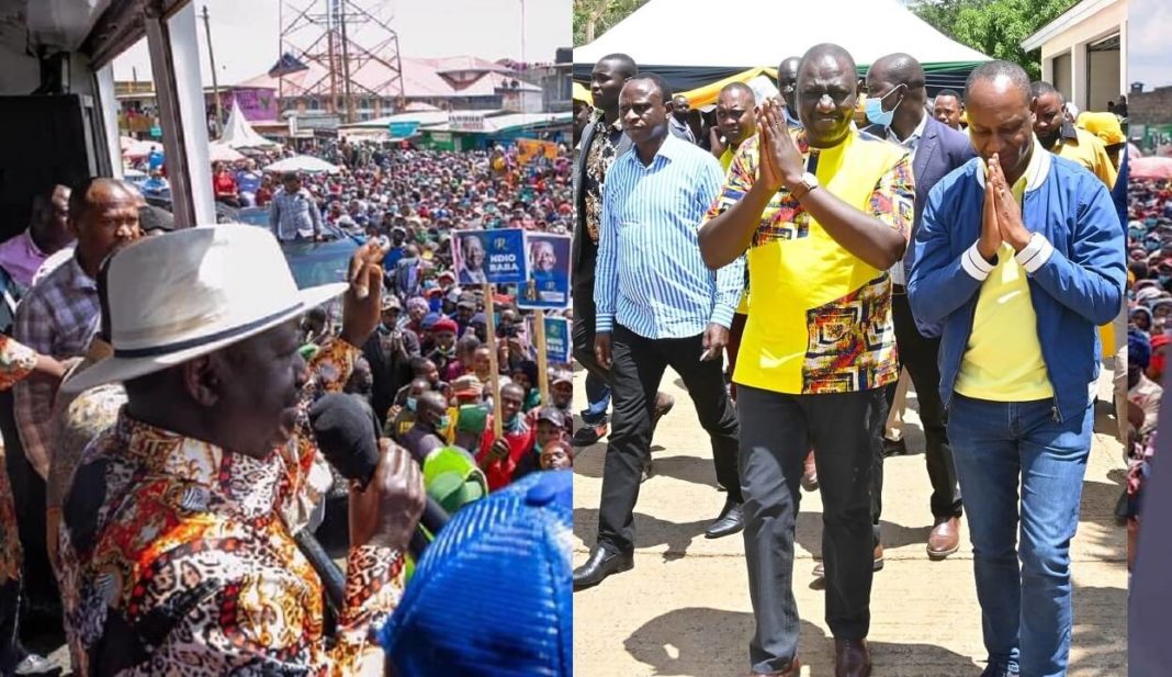 Key Things Ruto and Raila Are Doing To Boost Their Chances To Statehouse